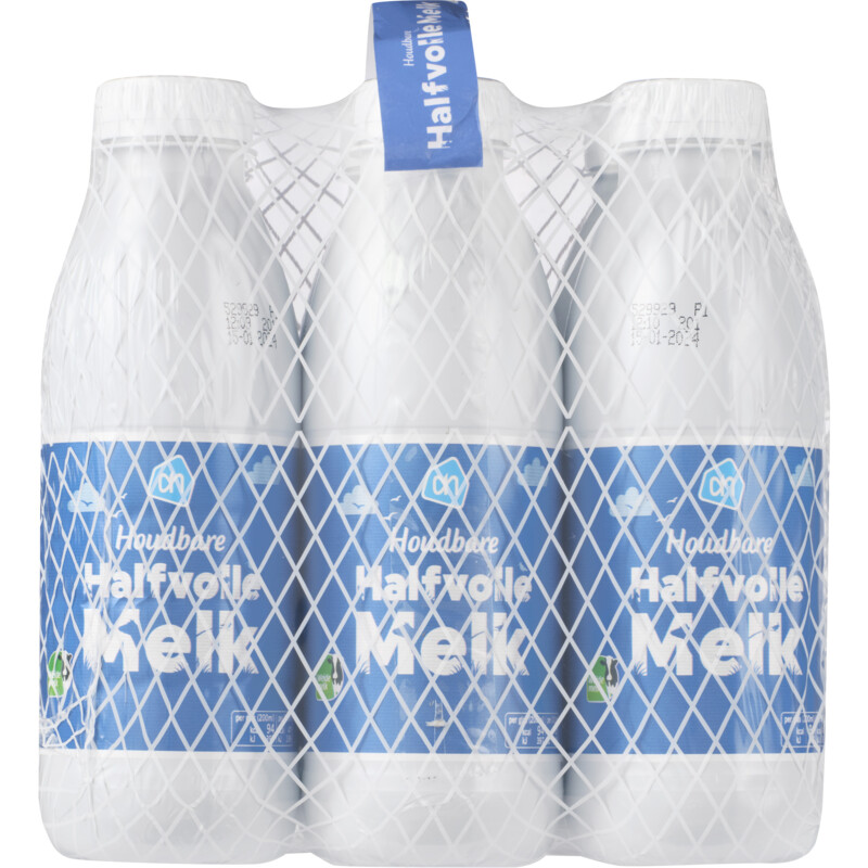 Een afbeelding van AH Houdbare halfvolle melk 6-pack