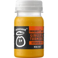 Een afbeelding van innocent Immunity shot ginger & turmeric