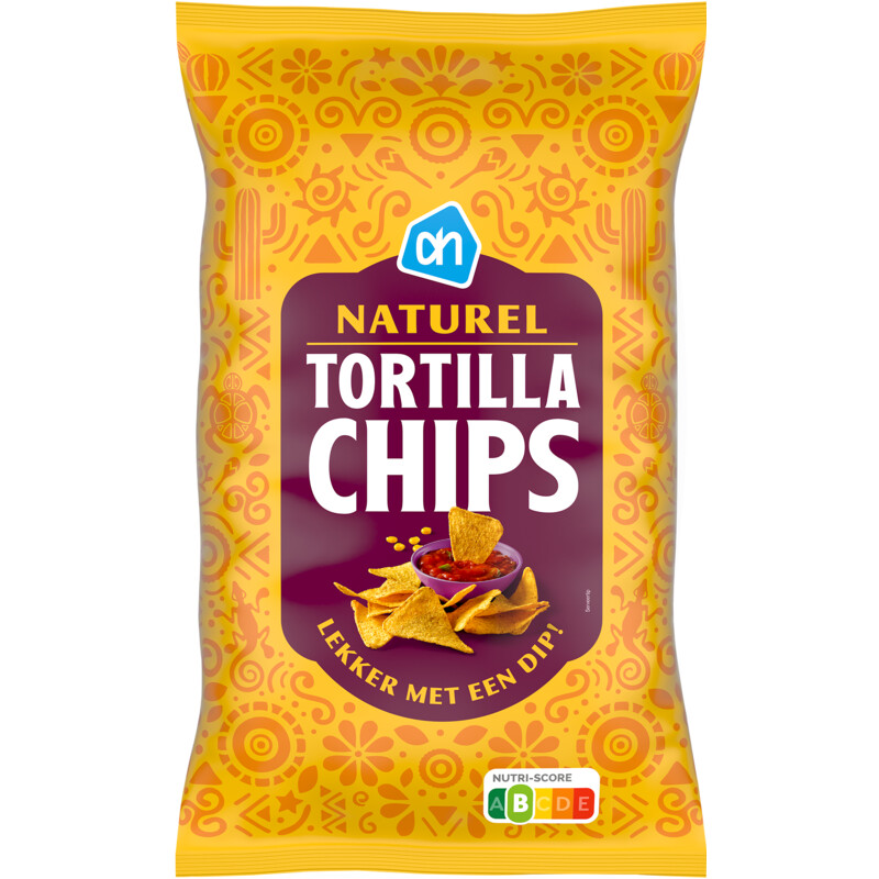 Een afbeelding van AH Tortilla chips naturel
