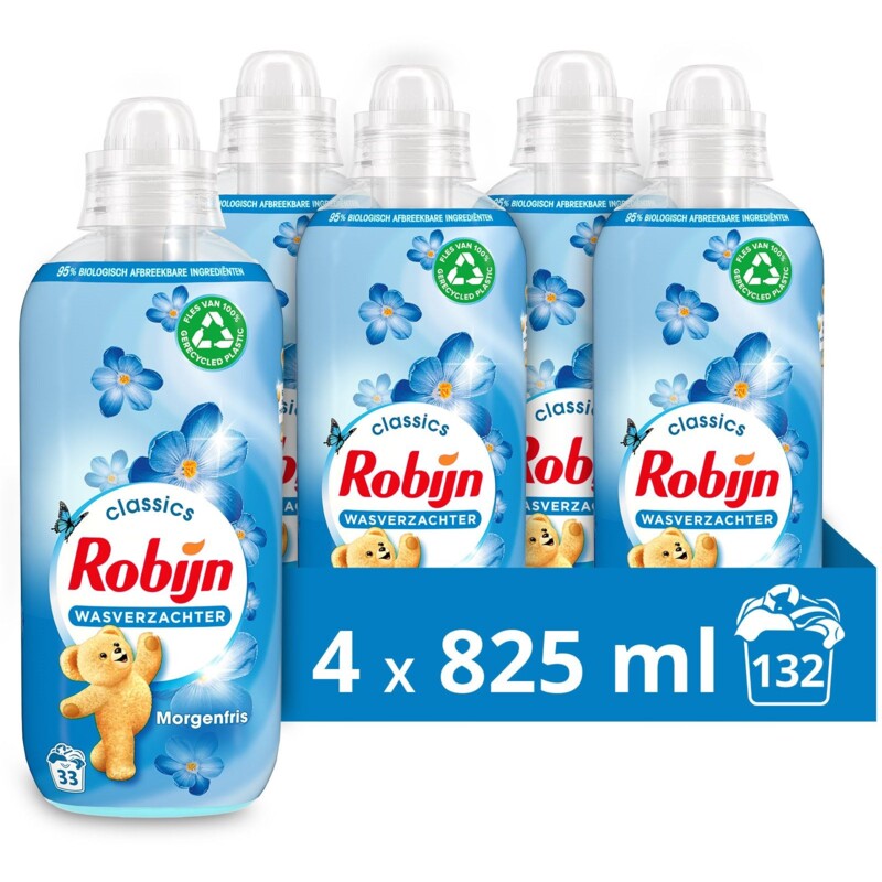 Een afbeelding van Robijn Wasverzachter voordeelpakket