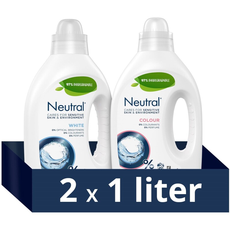 Een afbeelding van Neutral Wasmiddel kleur en wit