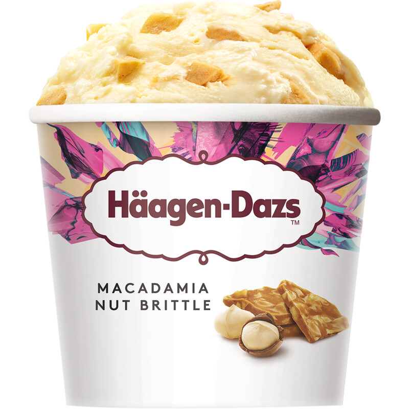 Een afbeelding van Häagen-Dazs Macadamia nut brittle