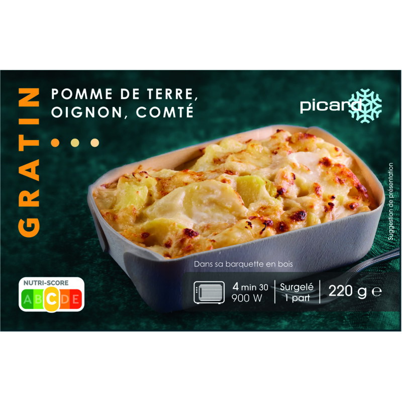 Een afbeelding van Picard Aardappel-ui gratin