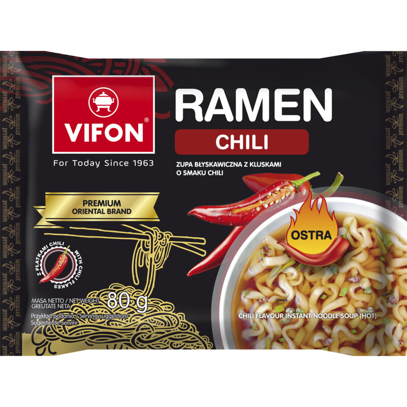Een afbeelding van Vifon Ramen chili