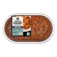 AH Voor in de oven stoofvlees stroganoff