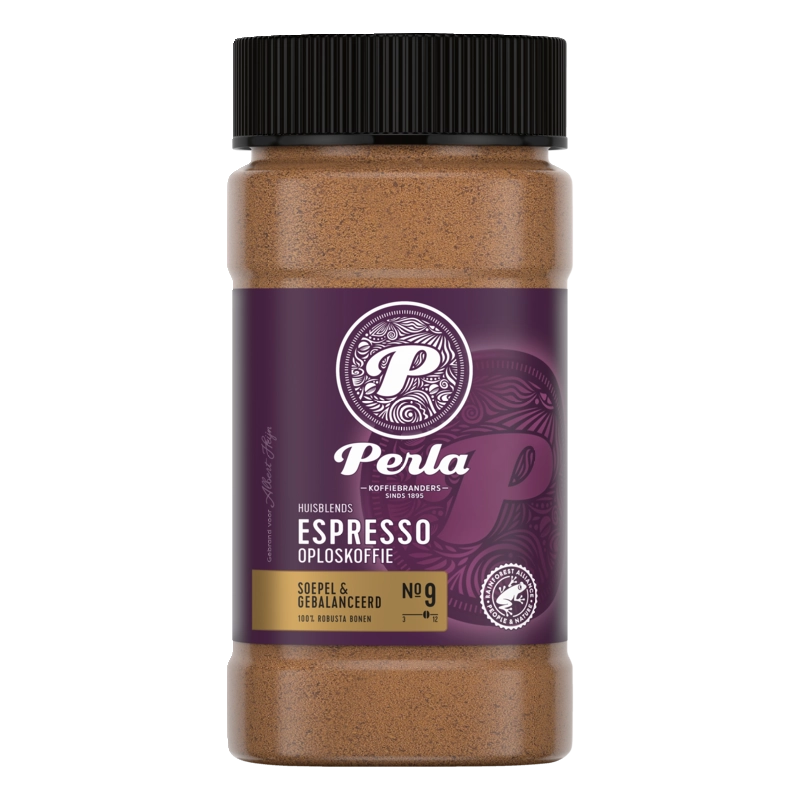 Perla Huisblends Espresso oploskoffie