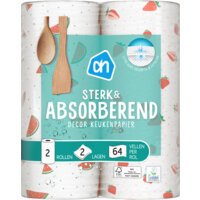 Een afbeelding van AH Keukenpapier sterk & absorberend decor