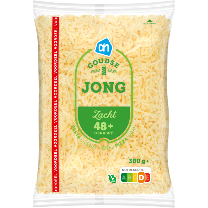 Een afbeelding van AH Goudse jong 48+ geraspt grootverpakking