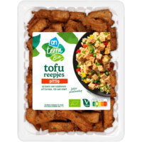 Een afbeelding van AH Terra Plantaardige biologische tofu pittig