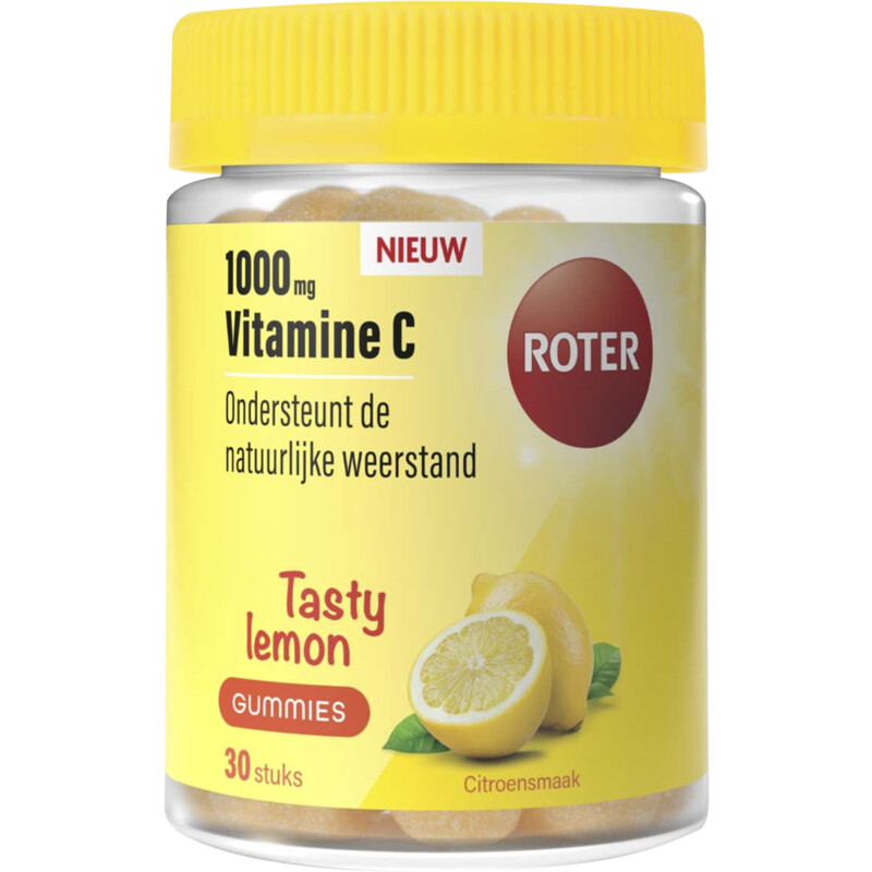 Een afbeelding van Roter Vitamine C 1000mg citroen gummies