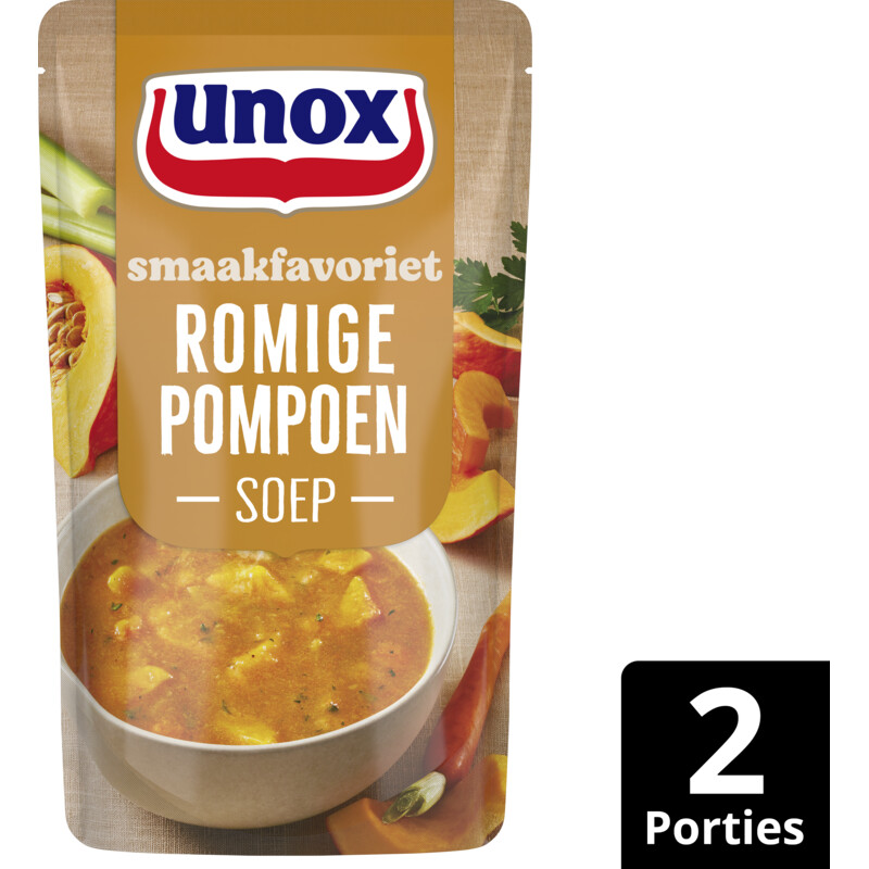 Een afbeelding van Unox Romige pompoensoep