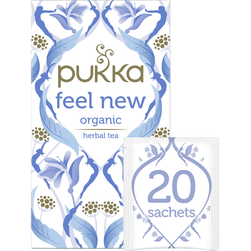 Een afbeelding van Pukka Feel new
