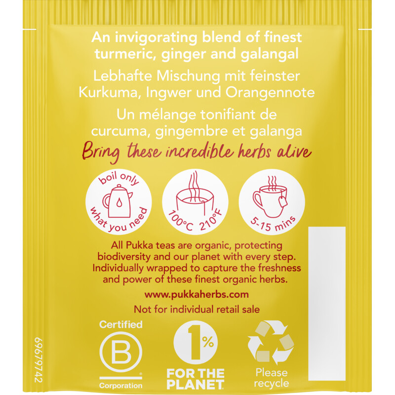 Een afbeelding van Pukka Tumeric active