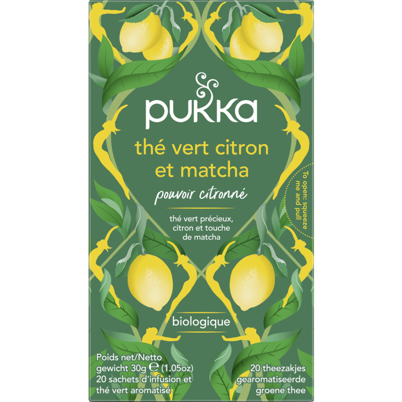 Een afbeelding van Pukka Clean matcha green
