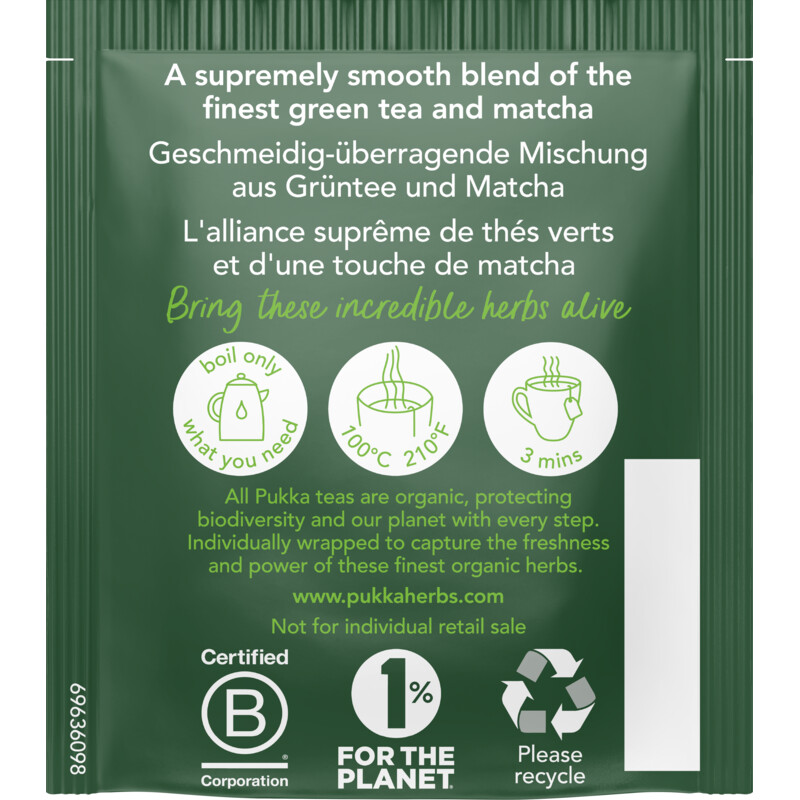 Een afbeelding van Pukka Supreme matcha green