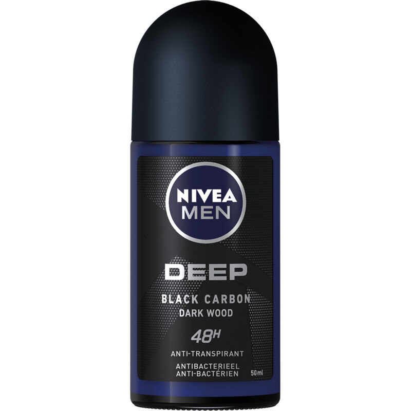Een afbeelding van NIVEA Men deep carbon anti transpirant roller