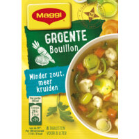 Een afbeelding van Maggi Groente bouillon minder zout