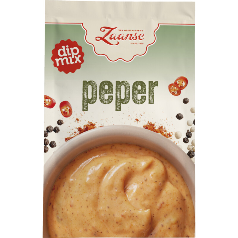 Een afbeelding van Van Wijngaarden's Zaanse peper dipmix