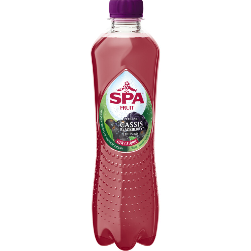 Een afbeelding van Spa Fruit cassis blackberry bruisend