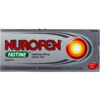 Een afbeelding van Nurofen Fastine liquid caps 200 mg capsule