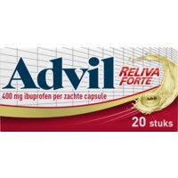 Een afbeelding van Advil Liquid-caps 400mg ibuprofen