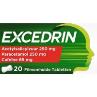 Een afbeelding van Excedrin Migraine tabletten