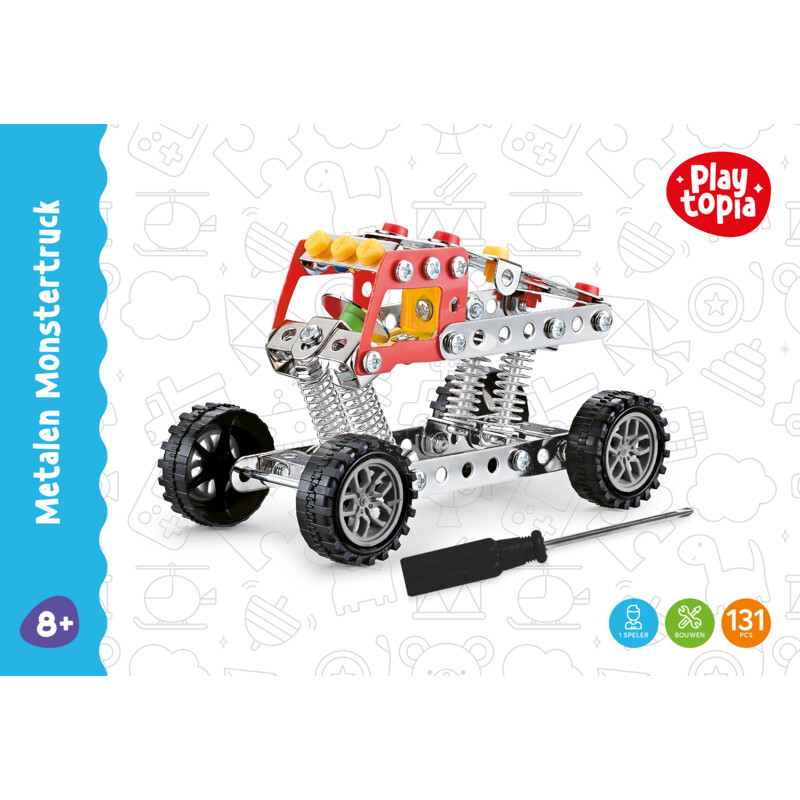 Een afbeelding van Metalen constructie auto