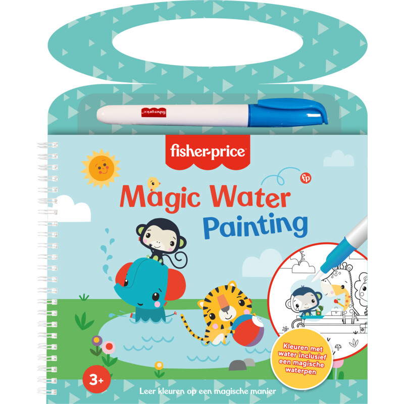 Een afbeelding van Fisher price Magisch water kleurboek