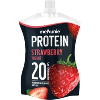 Een afbeelding van Melkunie Protein aardbei yoghurt
