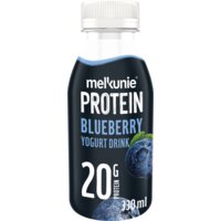 Een afbeelding van Melkunie Protein blueberry yoghurt drink