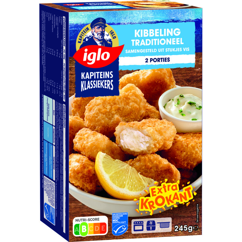 Een afbeelding van Iglo Kibbeling traditioneel
