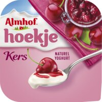 Een afbeelding van Almhof Hoekje kers naturel yoghurt
