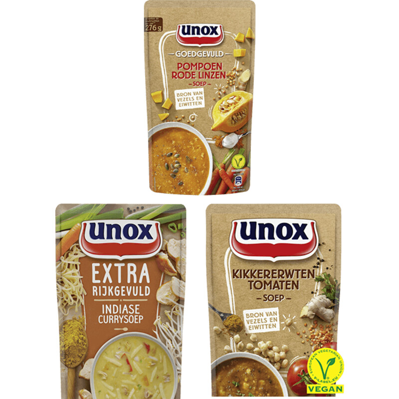 Een afbeelding van Unox Goed gevuld soeppaket