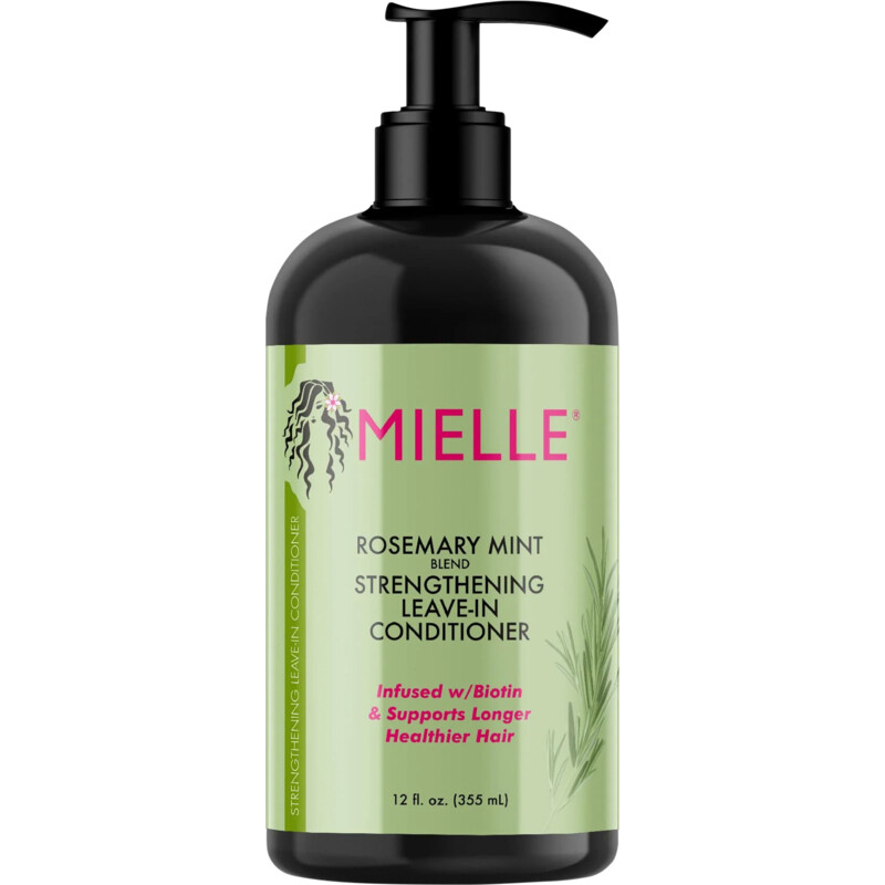 Een afbeelding van Mielle Rosemary mint leave-in conditioner