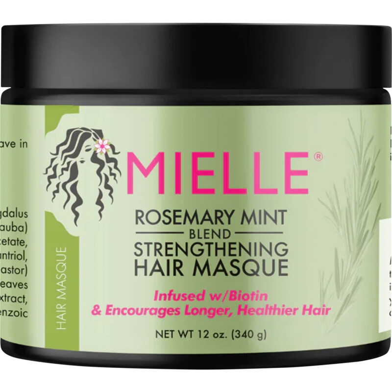 Een afbeelding van Mielle Rosemany mint strengthening hair masque