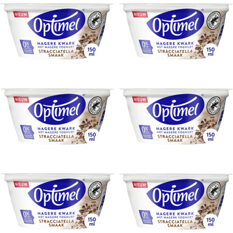 Een afbeelding van Optimel Kwark stracciatella pakket