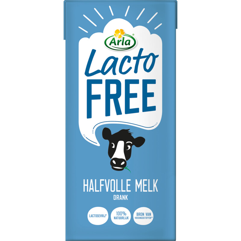 Een afbeelding van Arla Lactofree halfvolle melk lactosevrij