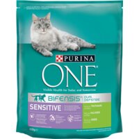 Een afbeelding van Purina ONE Sensitive rijk aan kalkoen