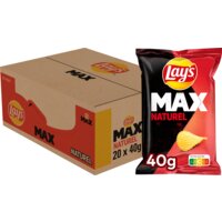 Een afbeelding van Lay's Max naturel 20-pack