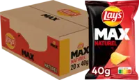 Lay's Max naturel 20-pack
