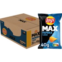 Afbeelding van Lay's Max paprika 20-pack