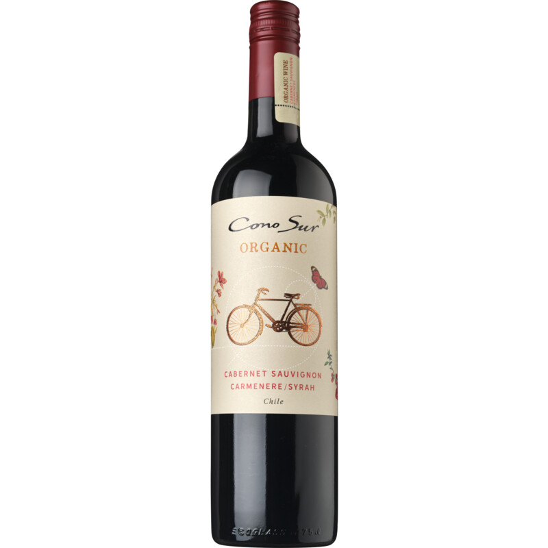 Een afbeelding van Cono Sur Cabernet sauvignon carménère syrah bio