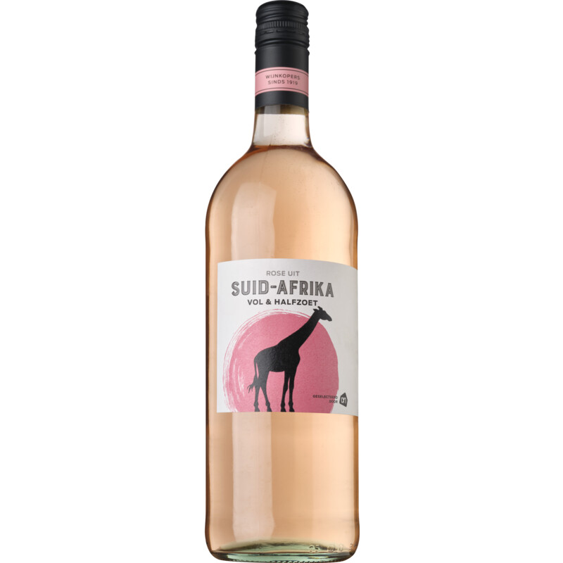 Een afbeelding van AH Vol & halfzoete Zuid-Afrikaanse rosé