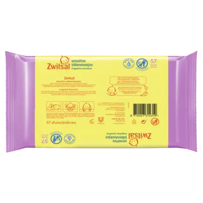 pdp-image-Zwitsal Baby sensitive billendoekjes 4-pack
