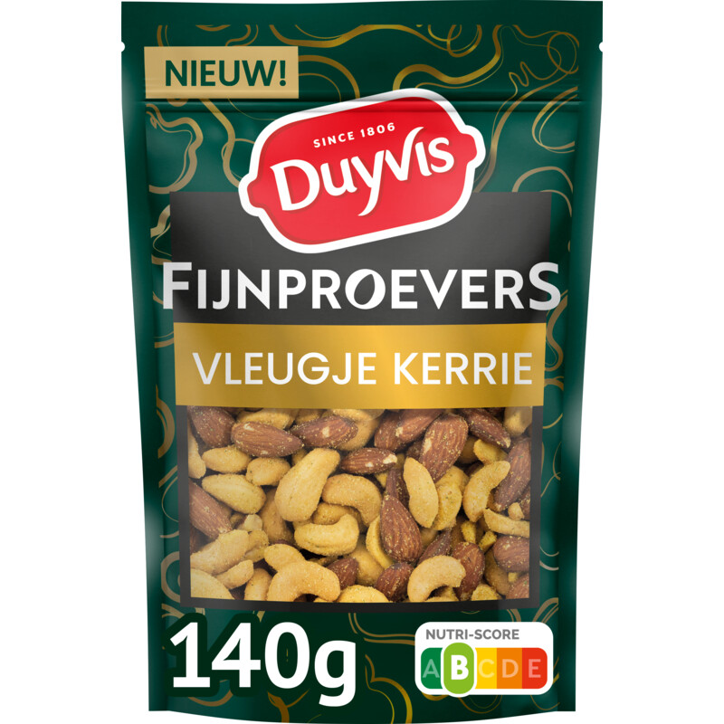 Een afbeelding van Duyvis Fijnproevers kerrie cashew & amandel