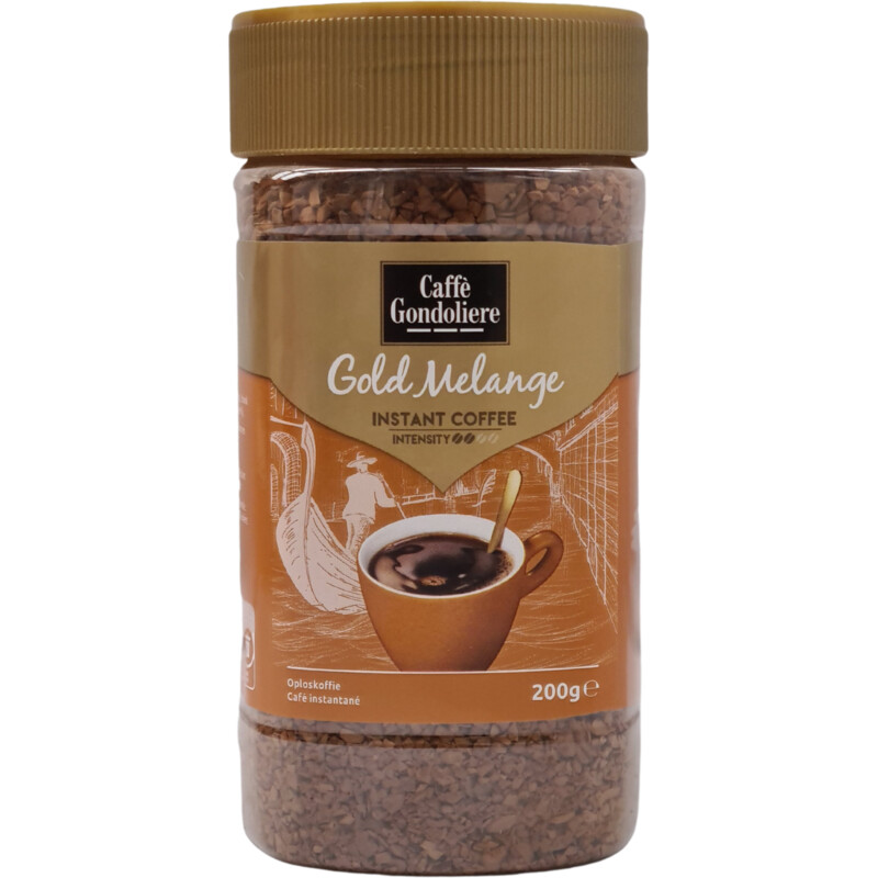 Een afbeelding van Caffè Gondoliere Gold melange instant coffee