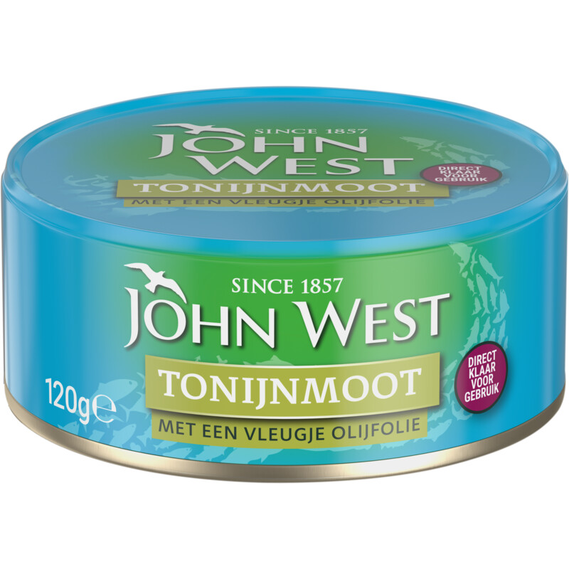 Een afbeelding van John West Tonijnmoot met een vleugje olijfolie