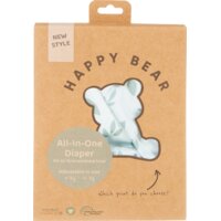 Afbeelding van HappyBear Wasbare all-in-one luier botanical