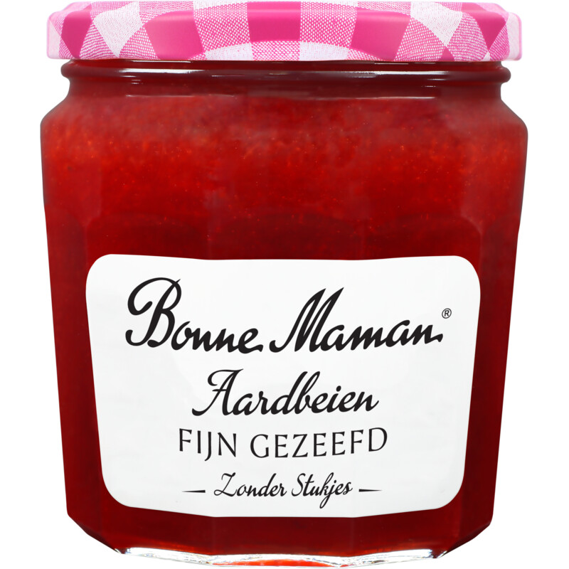 Een afbeelding van Bonne Maman Aardbeien fijn gezeefd