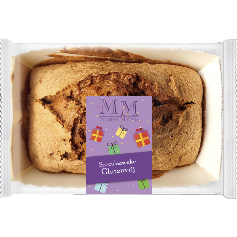 Een afbeelding van Maître Mathis Speculaascake glutenvrij